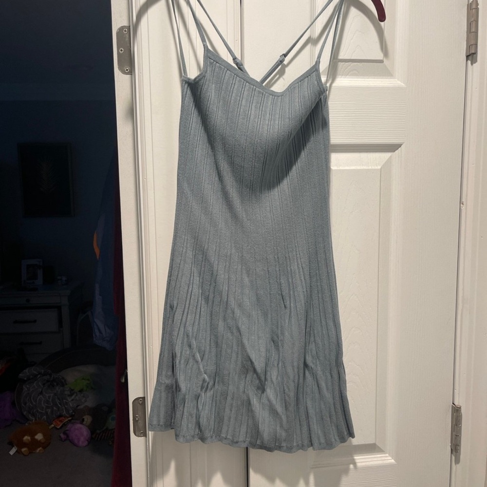 Abercrombie & Fitch Light Blue Camisole Dress